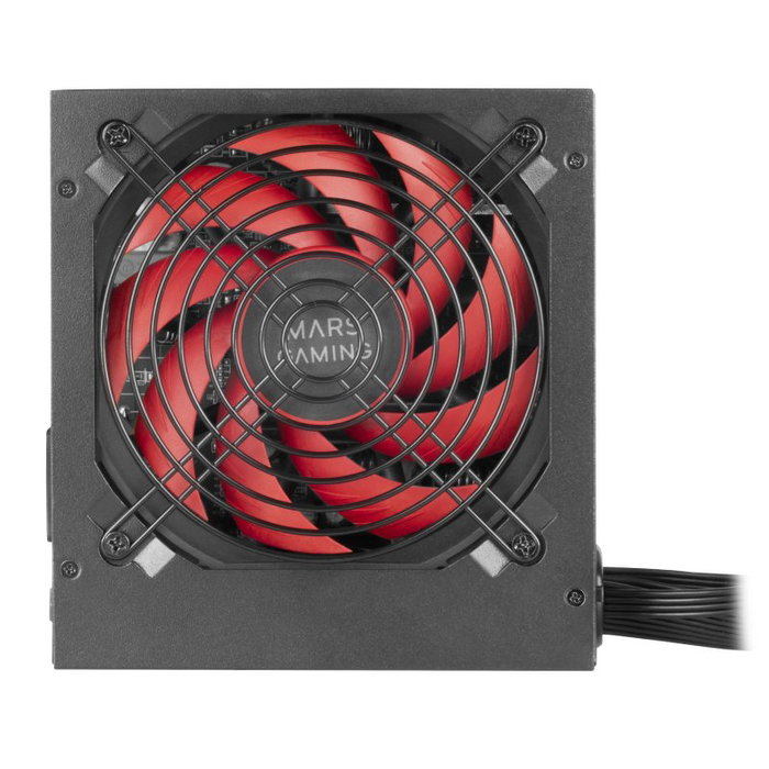 Mars Gaming MPIII650 650W Negro y Rojo